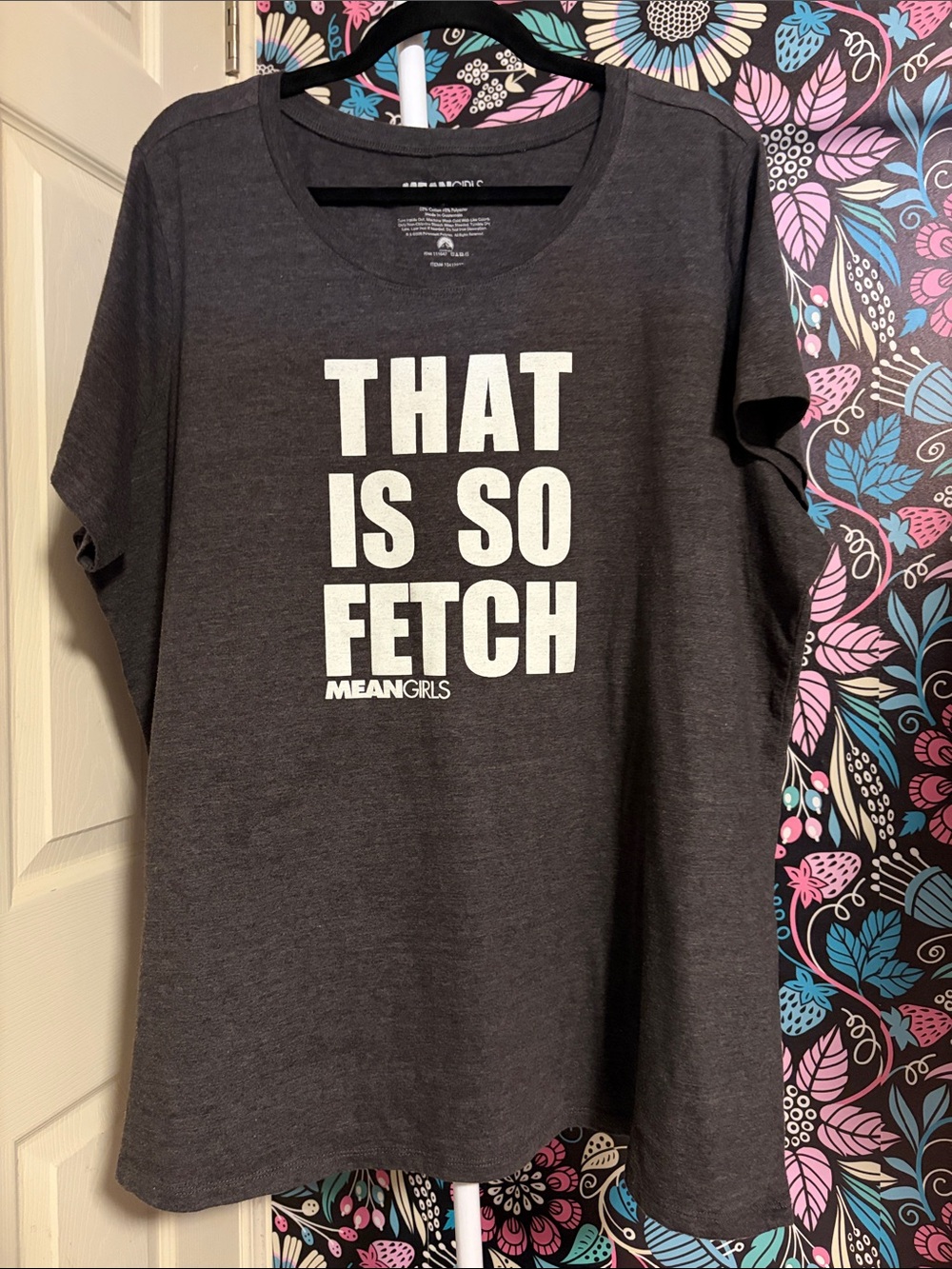 NWOT Torrid Charcoal Gray "That Is So Fetch" Graphic Tee